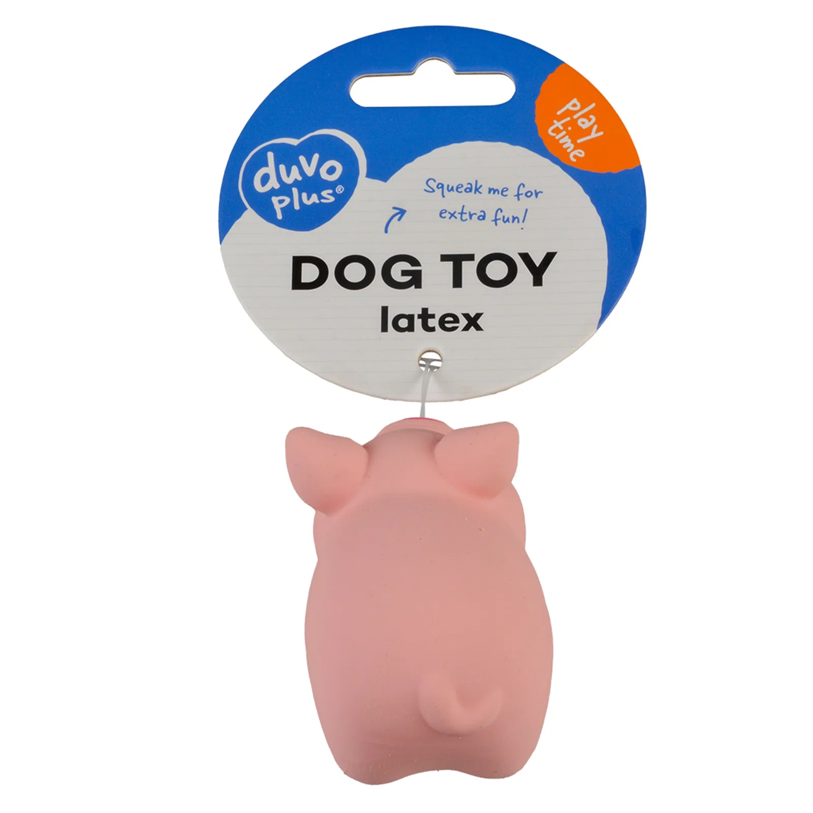 Duvo Latex innocent pig Pink 6,5 cm